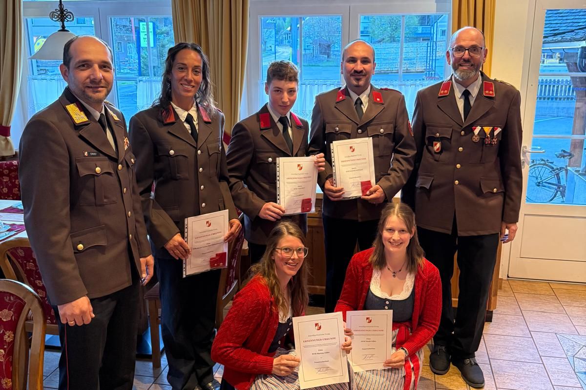 Florianifeier und Jahreshauptversammlung der Feuerwehr Tweng